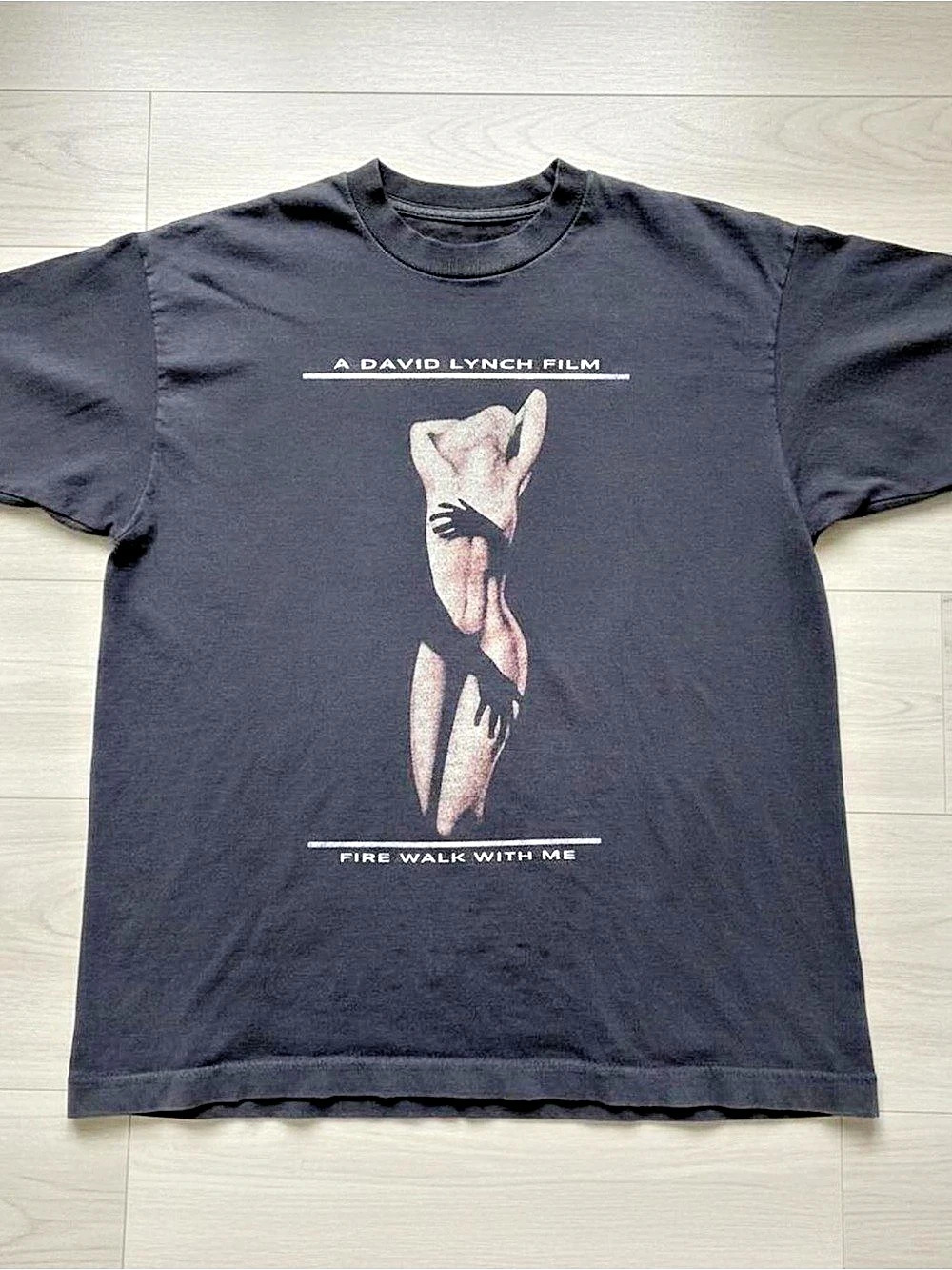 Gildan Heavy Cotton 5000 Fire Walk With Me Graphic Tee